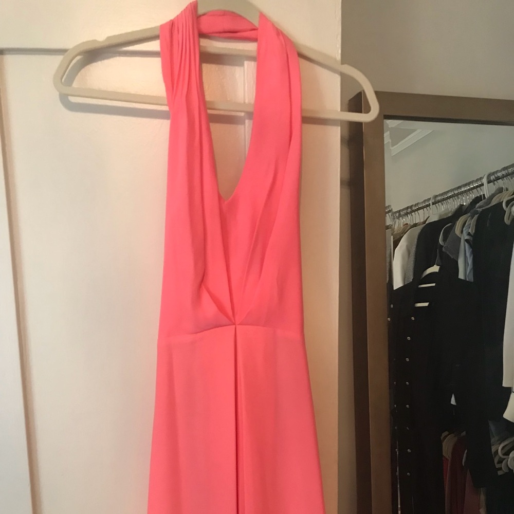 Amanda Uprichard silk halter dress